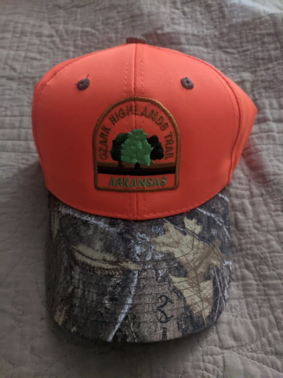 OHT Blaze Orange Cap « Ozark Highlands Trail Association