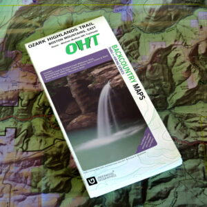 MAP - Ozark Highlands Trail - Boston Mountains East